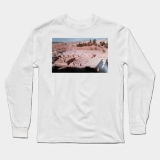 The ancient city of Jerash in Jordan Long Sleeve T-Shirt